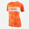 Koszulka damska TEQBALL™ - POMARAŃCZOWY