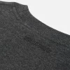 Szara bluza crewneck TEQERS™ z kolekcji odzieży teqball lifestyle dla aktywnych